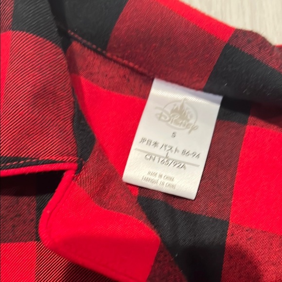 Disney Buffalo Check Christmas Nightgown - Picture 2 of 3